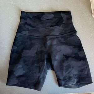 Lululemon Camo Biker shorts